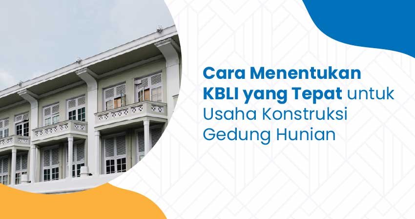 kbli konstruksi gedung hunian